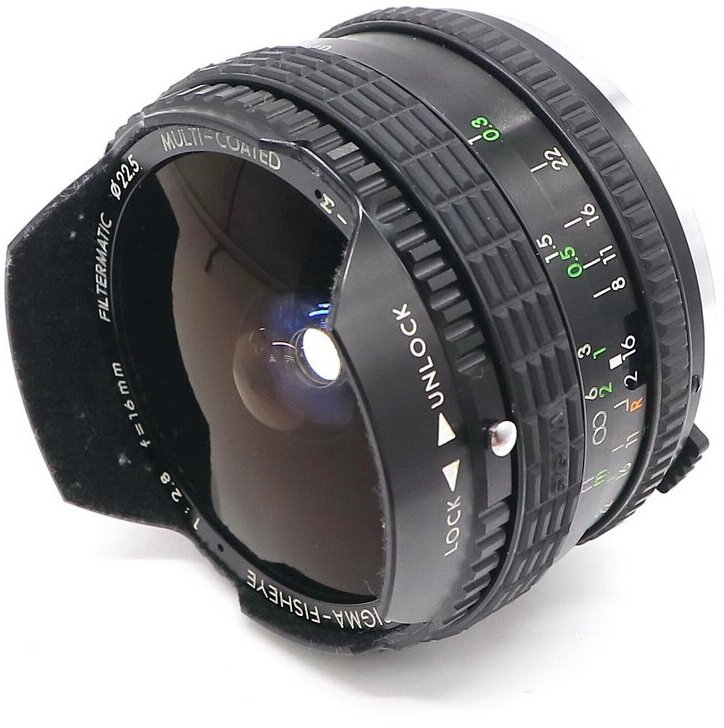 Sigma MF Fisheye 16mm f/2.8 Filtermatic МС