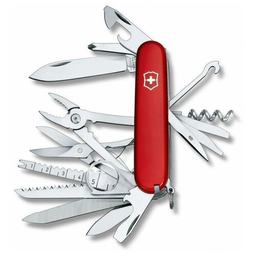 Мультитул брелок VICTORINOX Swiss Champ красный