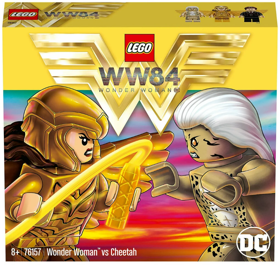 Конструктор LEGO DC Wonder Woman 76157 Чудо-женщина против Гепарды, 371 дет.