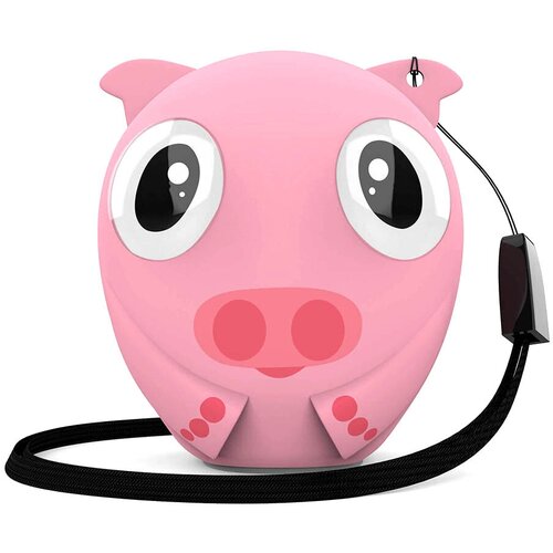 Портативная акустика HIPER ZOO Music Lily Pig, розовый портативная акустика iconik свинка spb 228a pig 3 вт розовый