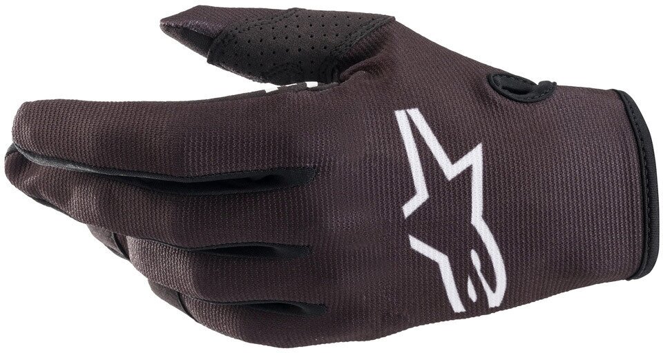 Мотоперчатки кроссовые YOUTH RADAR GLOVES ALPINESTARS (черный 10 XS)