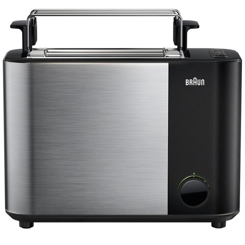 Тостер Braun HT 5015, черный тостер braun ht 3000 wh