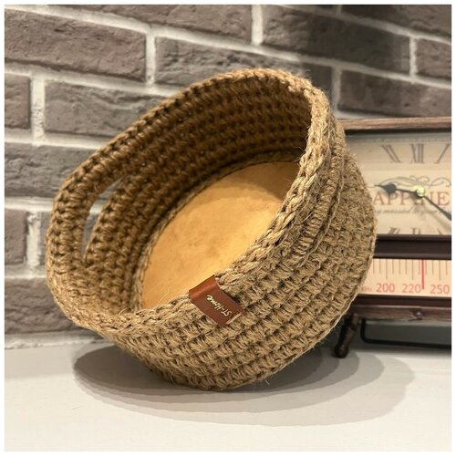 Корзинка из джута, 20 см, 