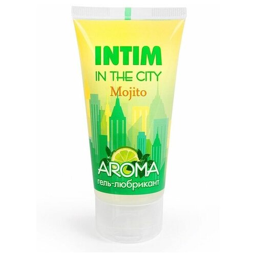 Увлажняющий лубрикант Intim Aroma с ароматом мохито - 60 гр.