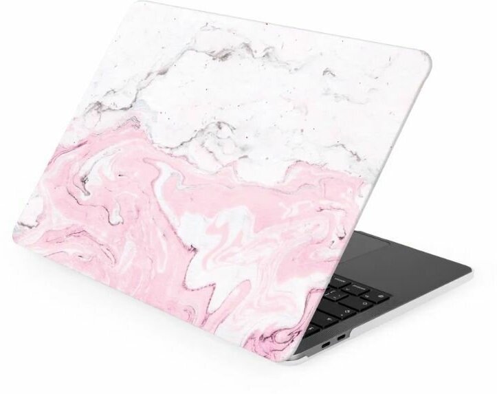 Чехол накладка на Apple MacBook Air 15.0" розовый мрамор