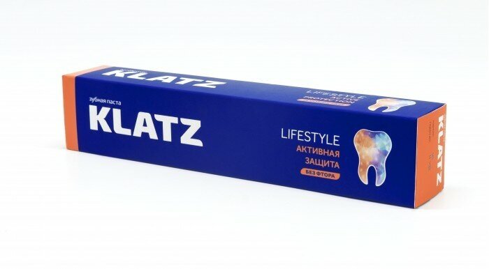 Klatz Зубная паста Активная защита без фтора 75 мл (Klatz, ) - фото №8