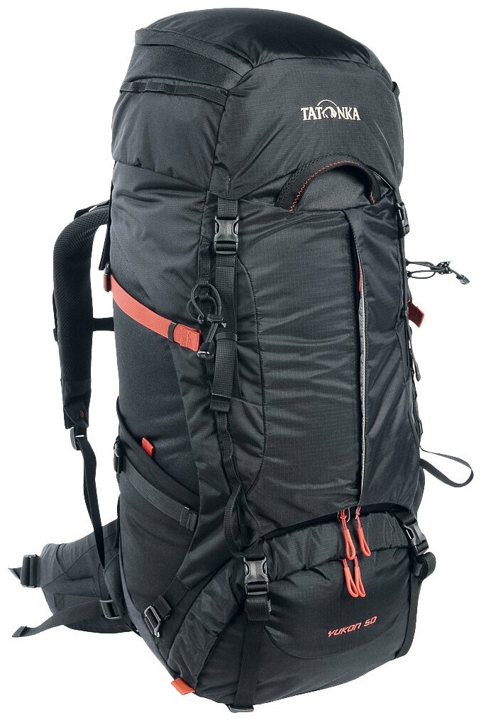 Рюкзак Tatonka Yukon 50+10 black/titan grey