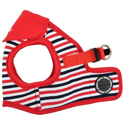 Шлейка Puppia Seaman harness B, обхват шеи 35 см, красный, L