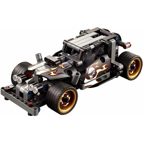 Конструктор JiSi Bricks Гоночный автомобиль для побега 3417 (Technic 42046) / 170 деталей