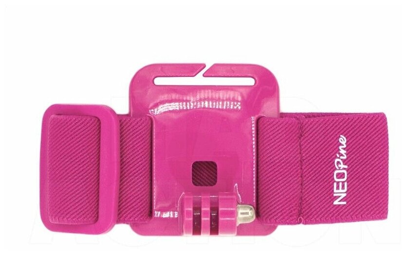 Крепление на руку Wrist strap для экшн-камер GoPro, DJI Osmo Action (розовый цвет)