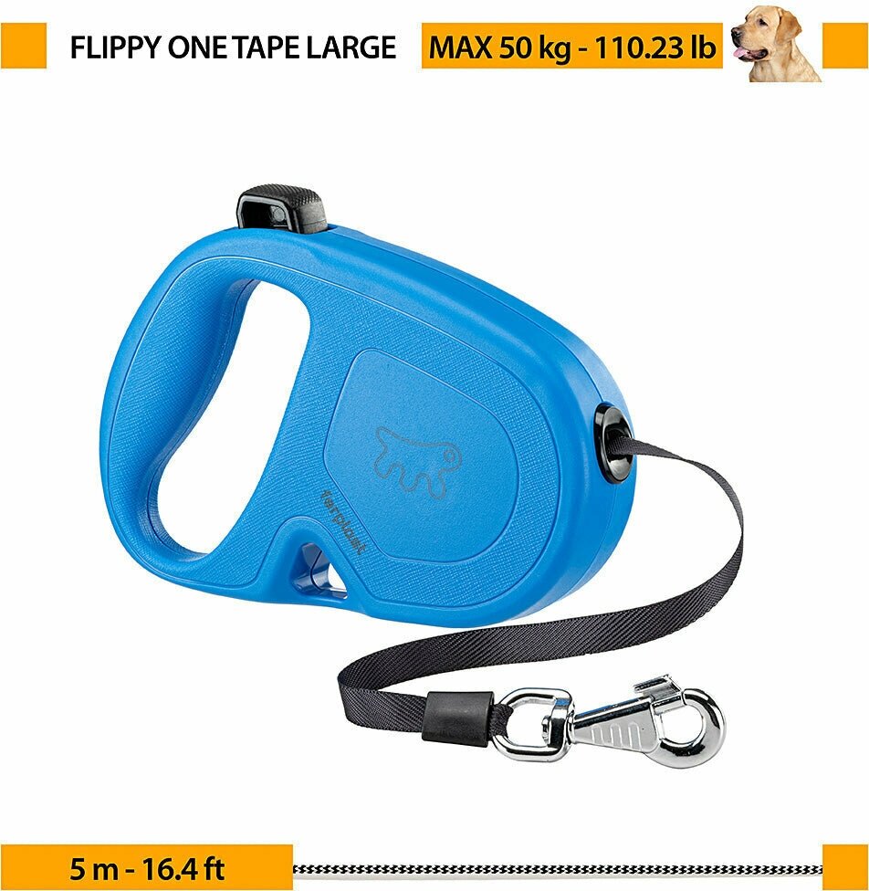 Ferplast рулетка FLIPPYONE L, лента, 50кг (красная, 5 м) - фото №4