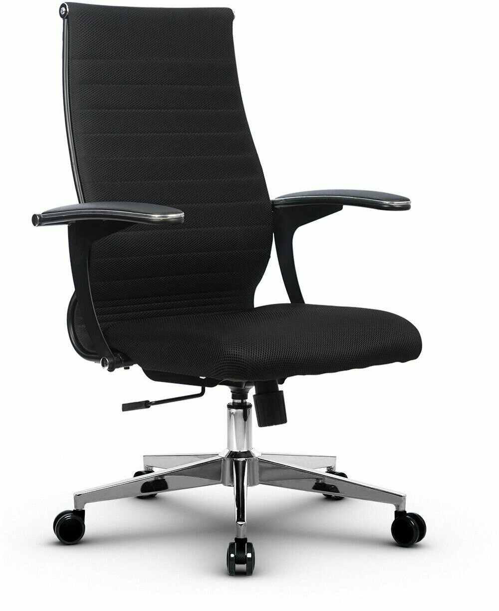 Кресло компьютерное МЕТТА-19(MPRU)/подл.158/осн.004 Черный