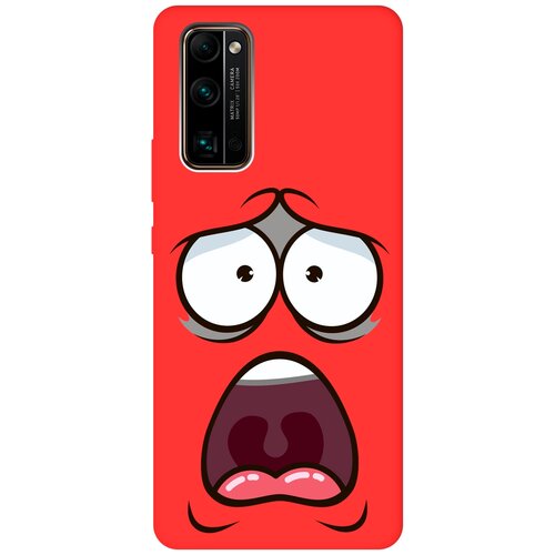 RE: PA Чехол - накладка Soft Sense для Honor 30 Pro+ с 3D принтом Fear красный re pa чехол накладка soft sense для xiaomi redmi 9c с 3d принтом fear красный