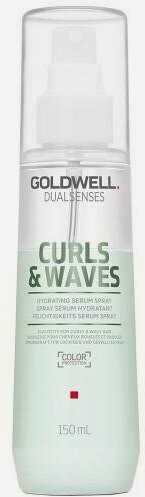 Изображение товара Goldwell Dualsenses Curly & Waves Hydrating Serum Spray- Увлажняющий двухфазный спрей для вьющихся волос 150 мл