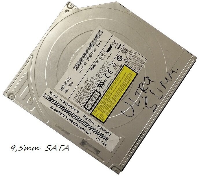 Привод DVD-ReWriter 9,5mm Slim SATA Panasonic UJ862A