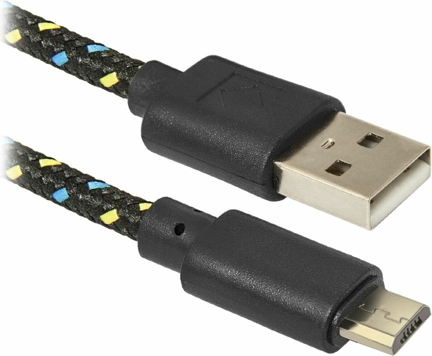 Кабель Defender USB - microUSB (USB08-03T), 1 м, 1 шт., черный - фото №20