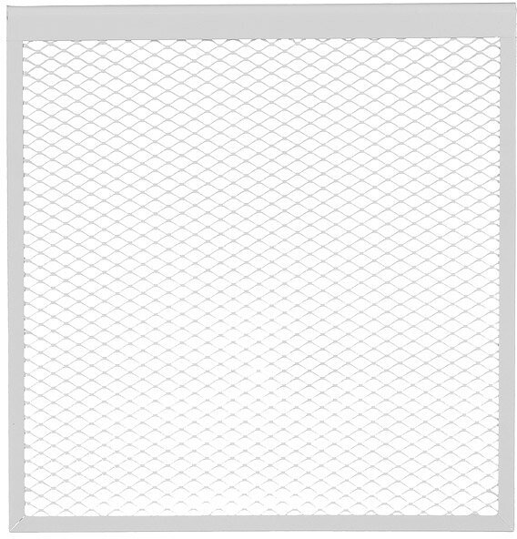 Экран декоративный металлический Evecs дмэр 610х590 мм белый 6-ти секционный