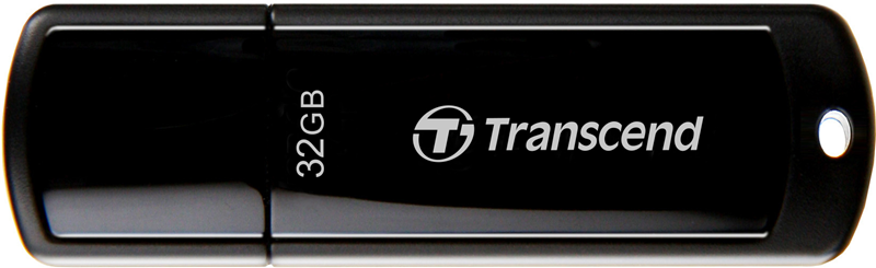 Внешний носитель информации USB-Flash Transcend 32GB JetFlash 700, USB 3.1 Gen 1 Type-A, пластик, черный