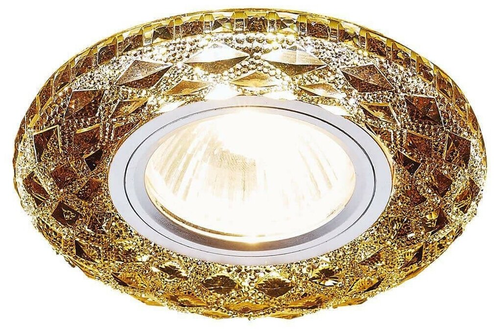 Встраиваемый светодиодный светильник Ambrella light LED S288 BK