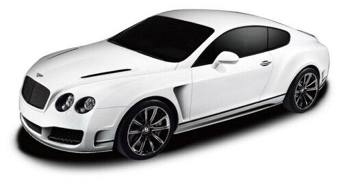 Машина р у 1:24 Bentley Continental GT speed, цвет белый 27MHZ