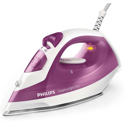 Утюг Philips GC142430 Featherlight Plus розовыйбелый 514900₽