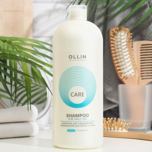 Ollin Professional Шампунь Ollin Professional для ежедневного применения для волос и тела, 1000 мл