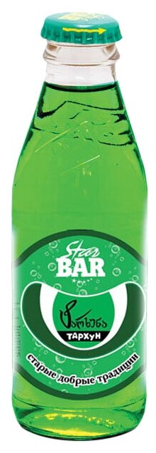 Напиток безалкогольный сильногазированный Star Bar стекло тархун 0,175л*12шт