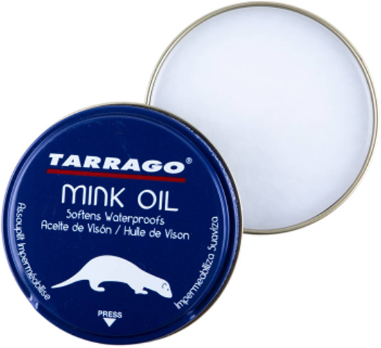 Жир Tarrago MINK OIL TIN TCL79 для гладкой натуральной, синтетической и жированной кожи, бесцветный, 100мл.