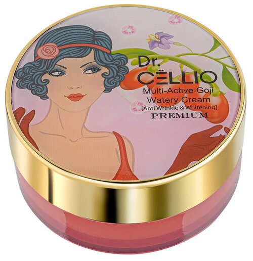 Cellio Dr. Premium Multi-Active Goji Watery Cream Мультиактивный крем для лица с ягодами годжи, 100 мл