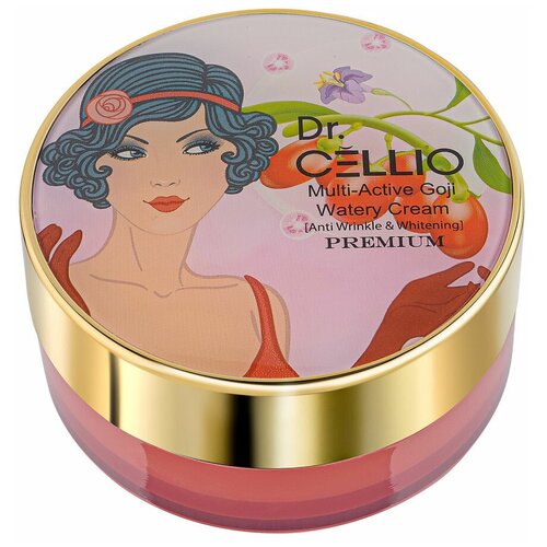 Крем для лица с экстрактом плодов годжи [Dr.Cellio] Multi-Active Goji Watery Cream