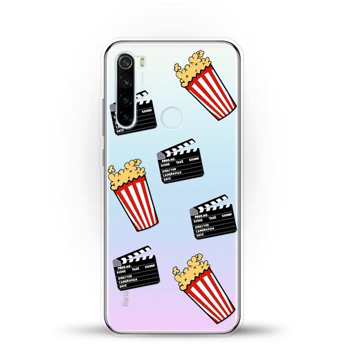 фото Силиконовый чехол movie на xiaomi redmi note 8t andy & paul