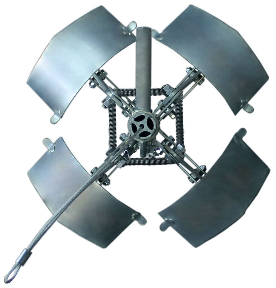 Грейфер для чистки колодца крот