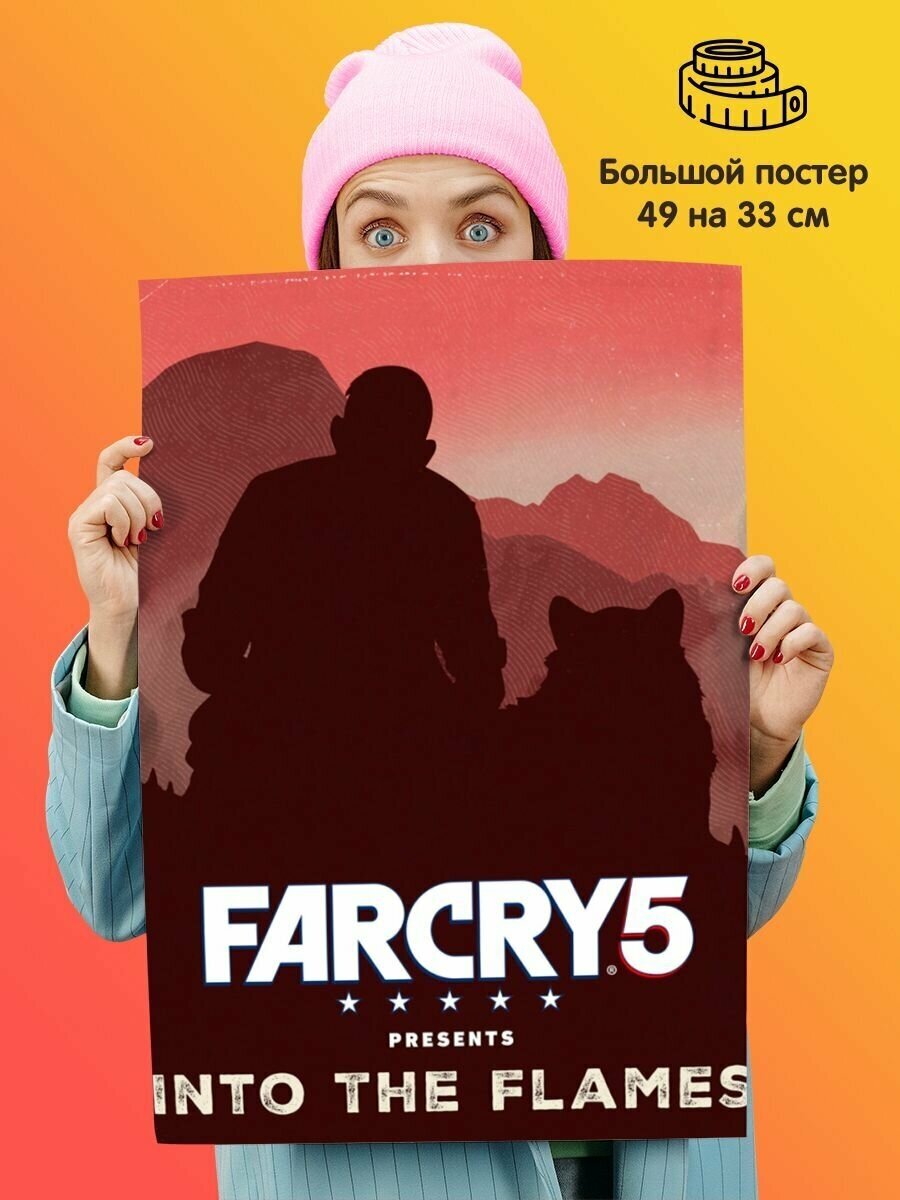 Постер плакат Far Cry 5 Фар Край 5