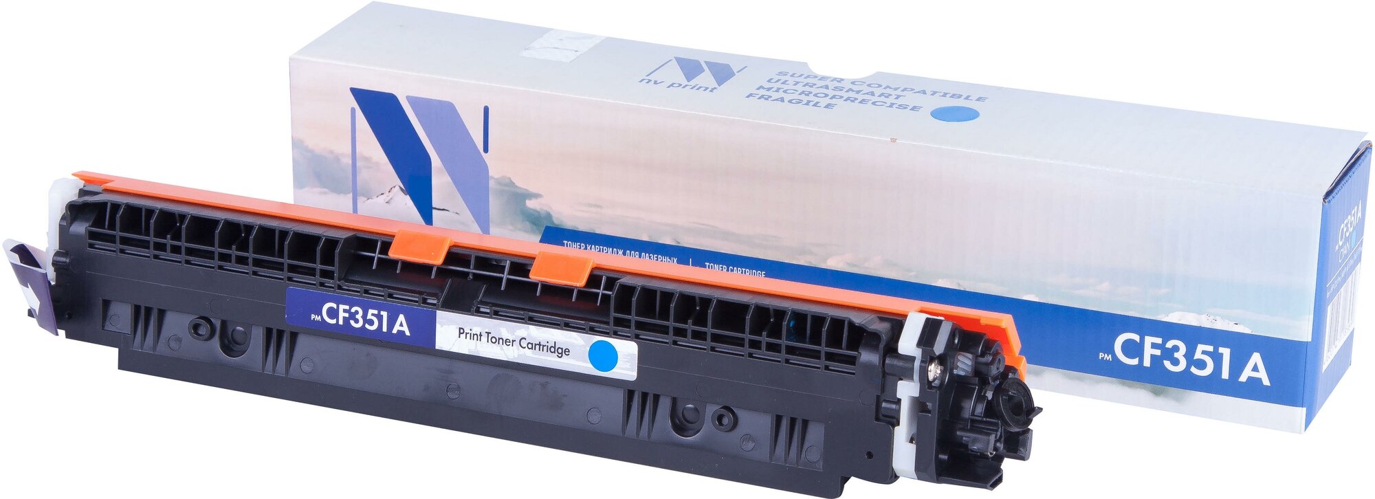 Картридж NV Print совместимый CF351A для HP CLJ Pro MFP M176n/M177fw (голубой) {35863}