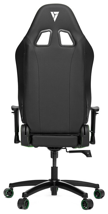 Компьютерное кресло Vertagear S-Line SL1000 игровое, обивка: искусственная кожа, цвет: black green - фотография № 2