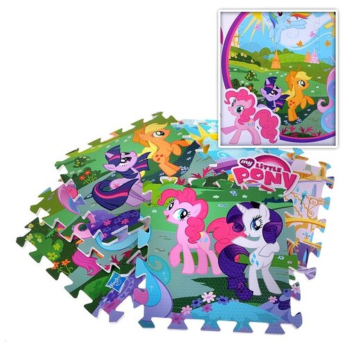 Коврик-пазл Играем вместе My Little Pony (8 сегментов) (FS-MLP), Играем Вместе, ПВХ, male  - купить