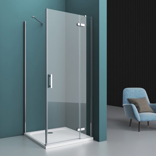 Душевой уголок BelBagno Kraft A-12-90-C-Cr R