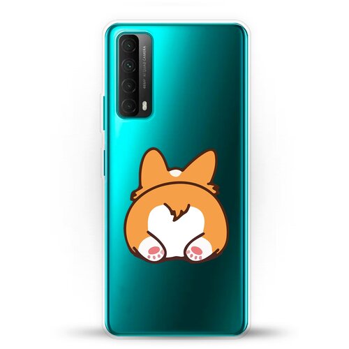 фото Силиконовый чехол корги лежит на huawei p smart 2021 andy & paul