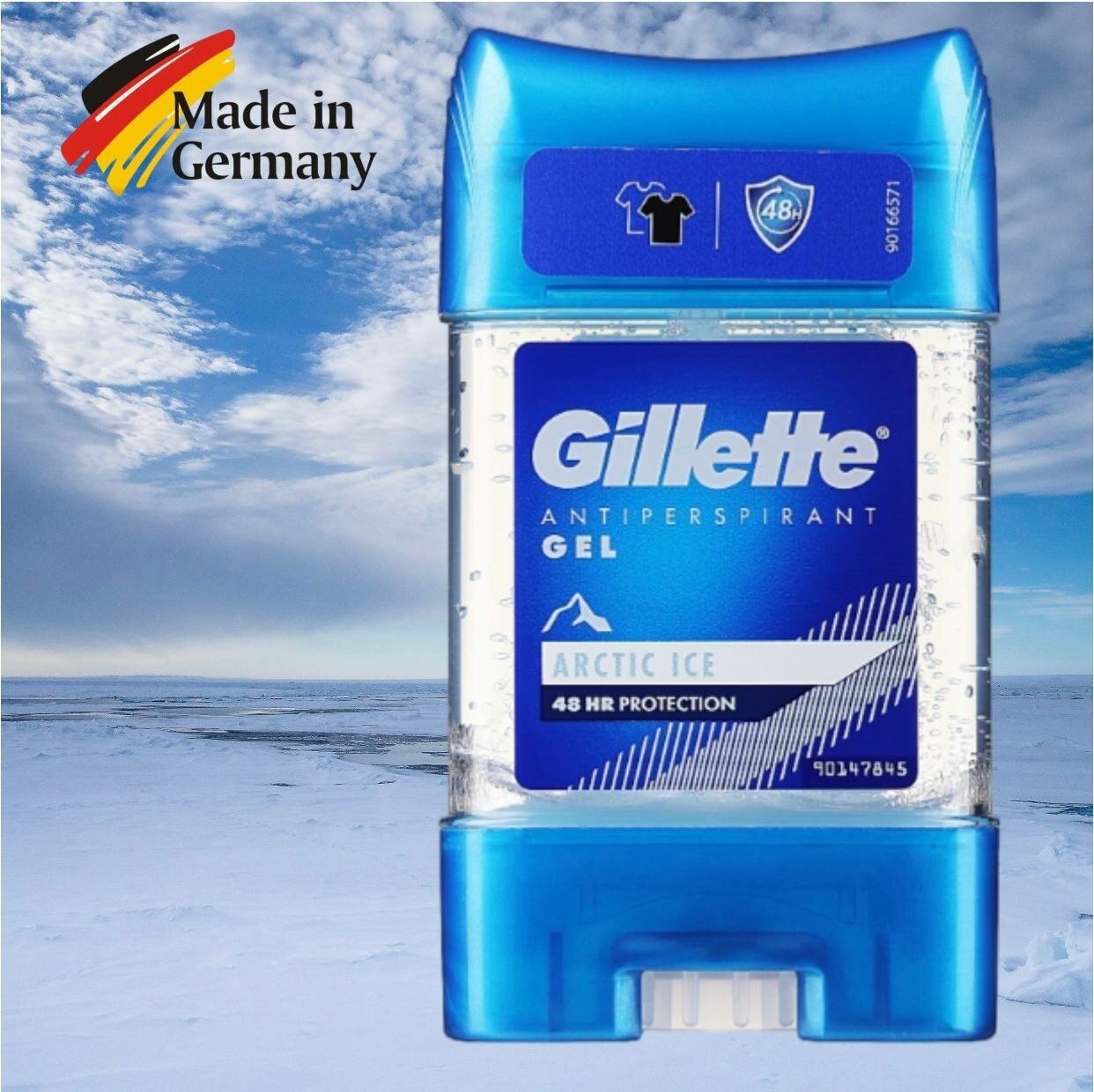 Гелевый дезодорант-антиперспирант Gillette Arctic Ice, 70 мл - фото №13