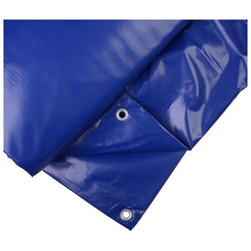 фото Тент пвх, 1 x 2.5 м, плотность 500 г/?2, люверсы шаг 0.5 м, синий, утеплённый yandex market