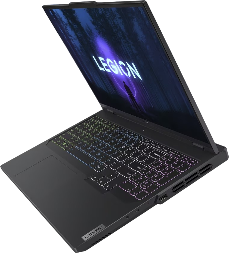 Ноутбук Lenovo Legion Pro 5 16IRX8 82WK003VRK (16", Core i7 13700HX, 16Gb/ SSD 1024Gb, GeForce® RTX 4060 для ноутбуков) Серый - фото №2