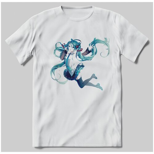 фото Футболка с принтом мику полёт brut-shop