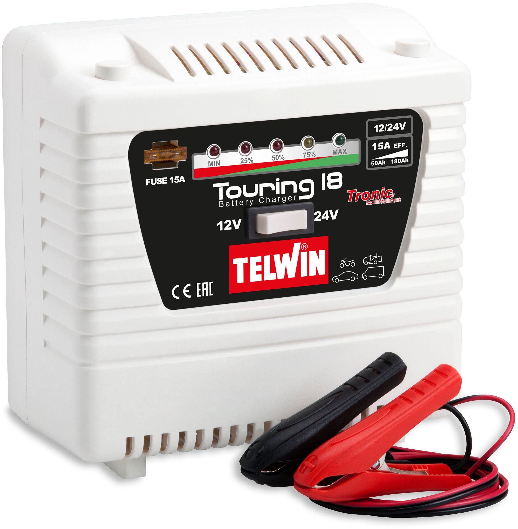 Telwin Зарядное устройство TOURING 18 230 V 12-24 V (807593)