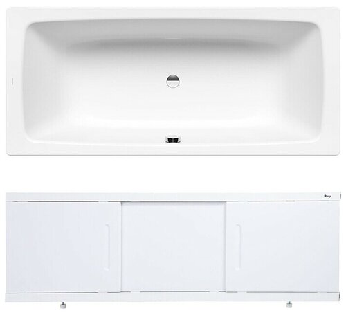 Стальная ванна Kaldewei Cayono Duo 170x75 easy-clean mod. 724 272400013001