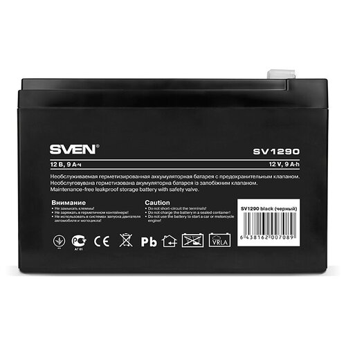 фото Аккумуляторная батарея sven sv1290 9 а·ч