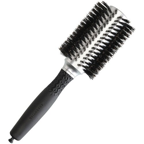 Брашинг Olivia Garden Essential Blowout Soft Boar Bristles Silver (33 мм)