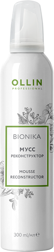 OLLIN PROFESSIONAL Мусс реконструктор / Mousse Reconstructor BioNika 300 мл