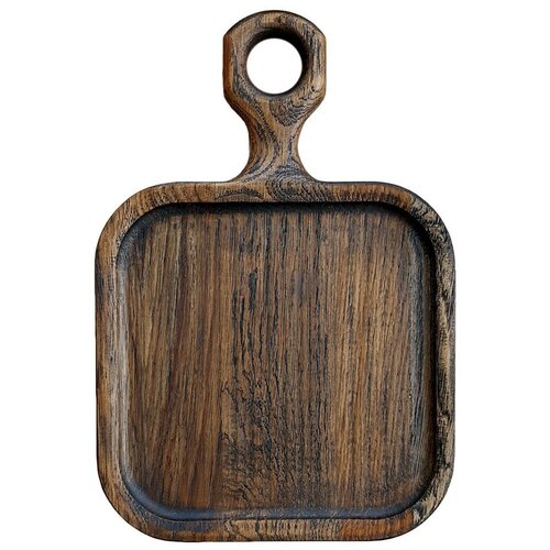 фото Разделочная доска standard wood "фляга" (светлая)