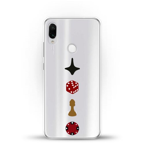 фото Силиконовый чехол начало на xiaomi redmi note 7 pro andy & paul