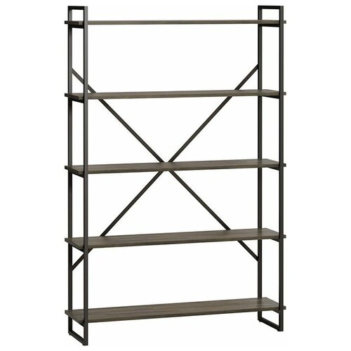 Стеллаж Бервин 120 серый лофт